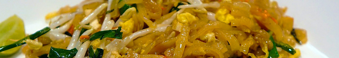 Eating Asian Fusion Thai Vietnamese Laotian at Spicy Noodle restaurant in Murrieta, CA.